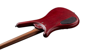 Warwick Pro Series Corvette $$ | 4 String | Burgundy Red Transparent Satin
