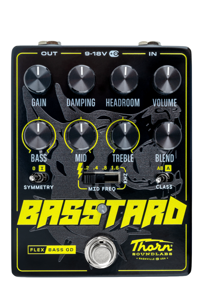 THORN SOUNDLAB BASSTARD Effects Pedal | Flex BASS Overdrive