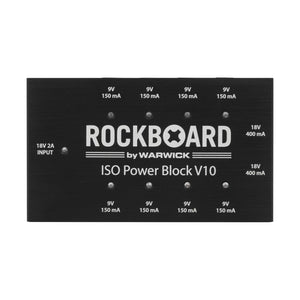 RockBoard ISO Power Block V10 Multi Power Supply, Multi regional