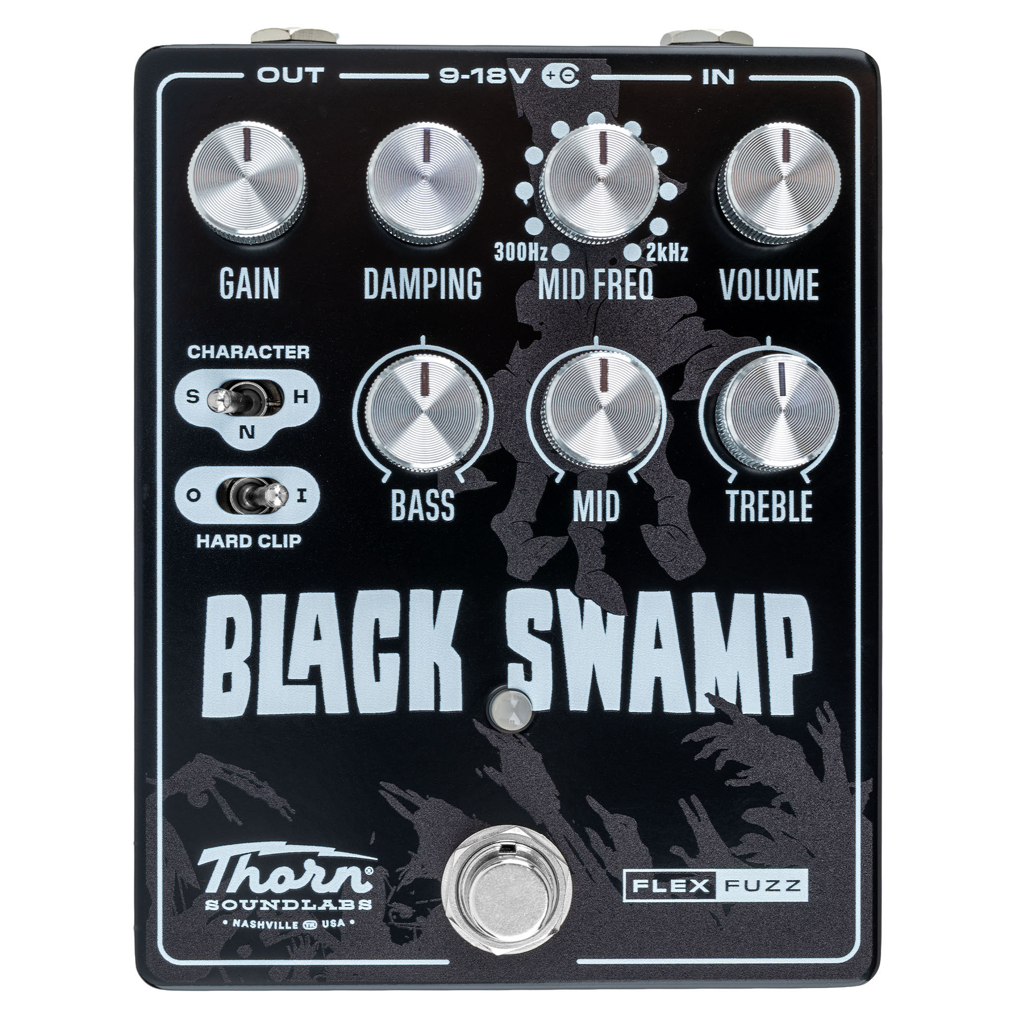 THORN SOUNDLAB BLACK SWAMP Effects Pedal | Flex Fuzz – Framus THORN SOUNDLAB BLACK SWAMP Effects Pedal | Flex Fuzz – Framus