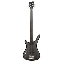 Load image into Gallery viewer, Warwick RockBass Corvette Basic | 4-String | Nirvana Black Transparent Satin | Fretless
