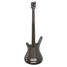 Load image into Gallery viewer, Warwick RockBass Corvette Basic | 5-String | Nirvana Black Transparent Satin | Lefthand
