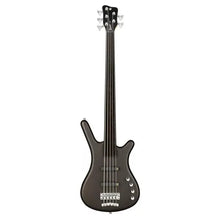 Load image into Gallery viewer, Warwick RockBass Corvette Basic | 5-String | Nirvana Black Transparent Satin | Fretless
