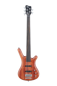 Warwick Pro Series Corvette Standard | 5 String | Active | Bubinga | Natural Transparent Satin | Fretless