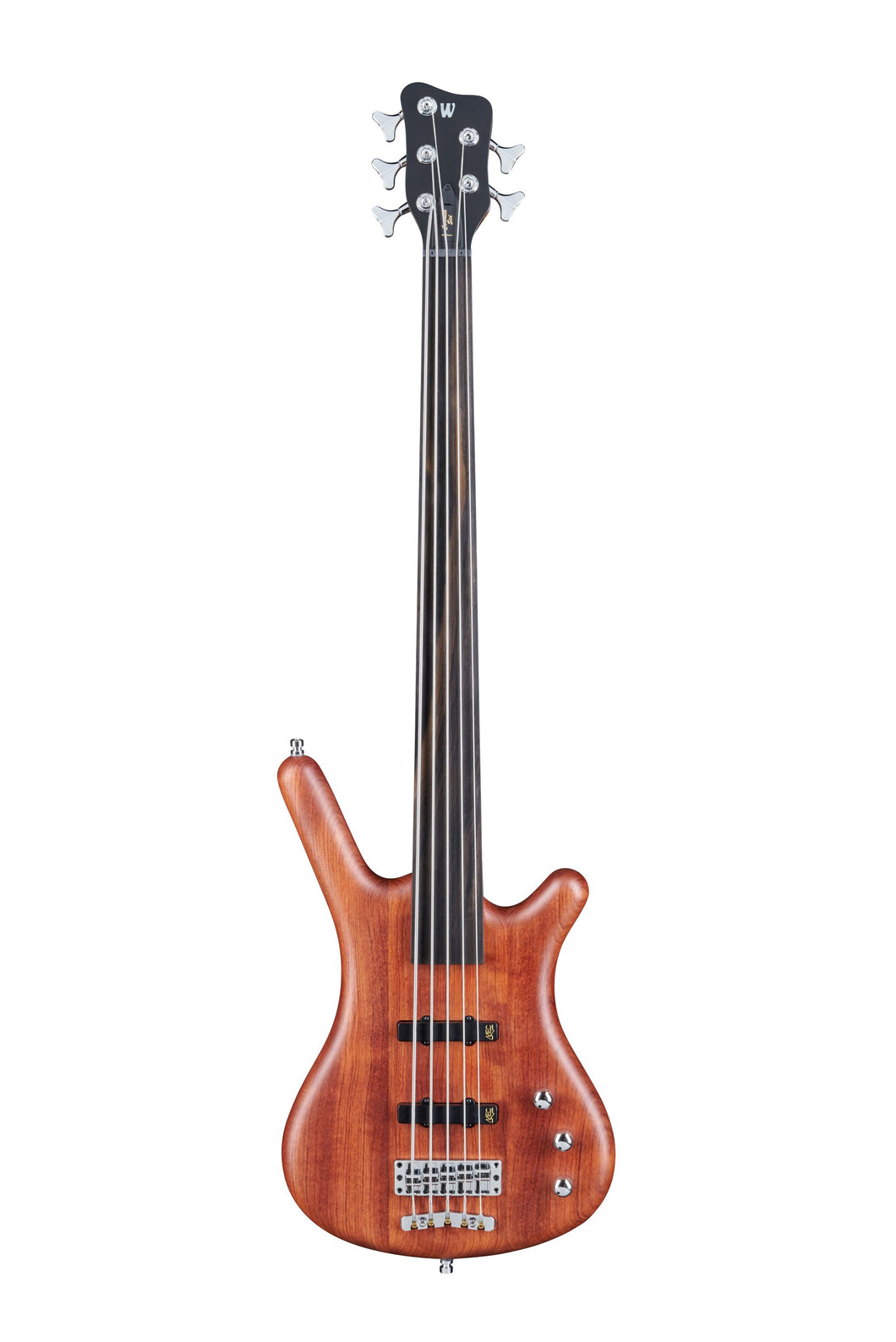 Warwick Pro Series Corvette Standard | 5 String | Active | Bubinga | Natural Transparent Satin | Fretless