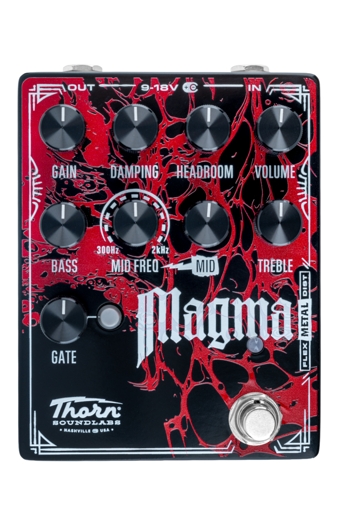 THORN SOUNDLAB MAGMA Effects Pedal | Flex Metal Distortion