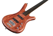 Load image into Gallery viewer, Warwick Pro Series Corvette Standard | 4 String | Active | Bubinga | Natural Transparent Satin | Fretless
