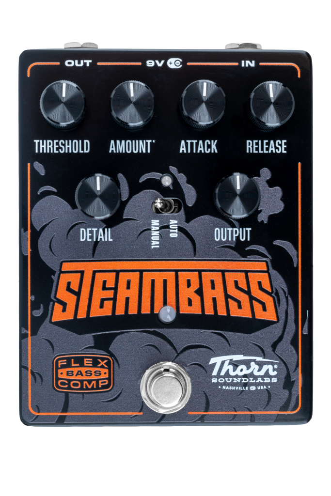 THORN SOUNDLAB STEAMBASS Effects Pedal | Flex BASS Compressor