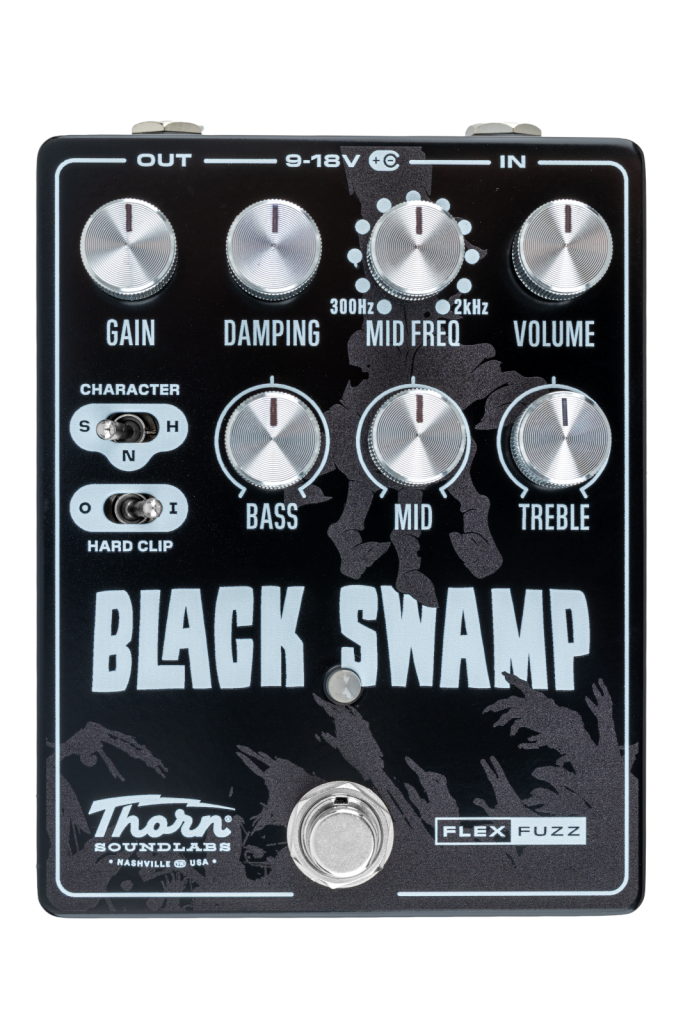 THORN SOUNDLAB BLACK SWAMP Effects Pedal | Flex Fuzz