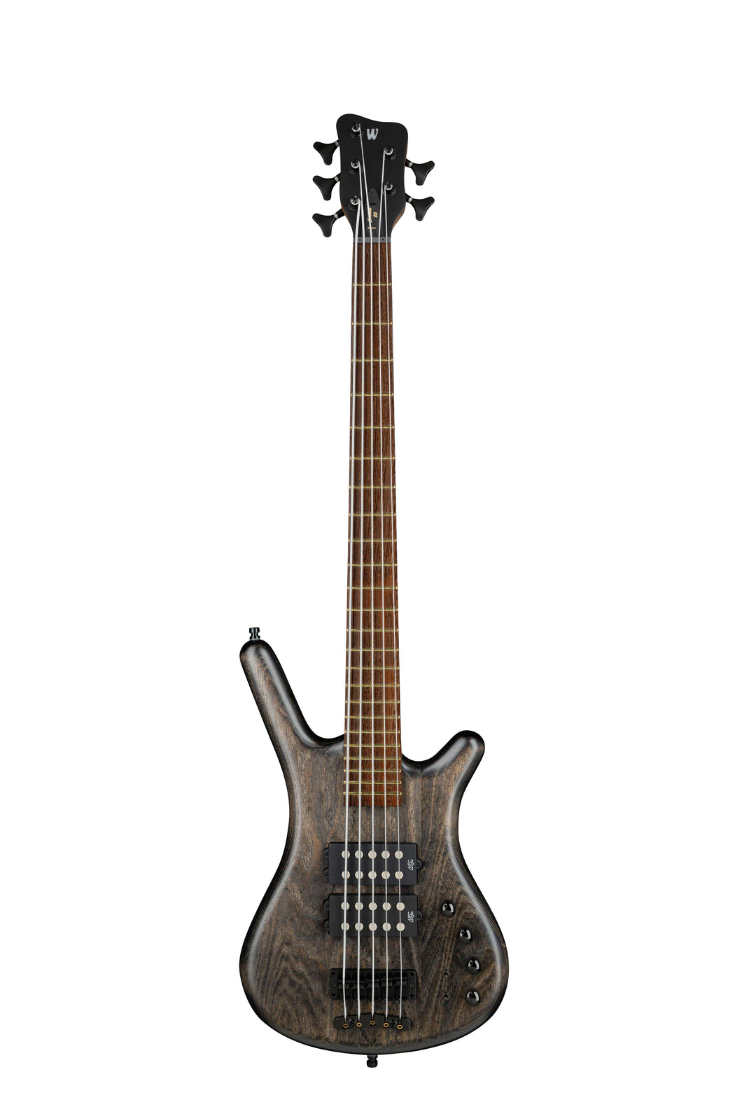Warwick Pro Series Corvette $$ | 5 String | Nirvana Black Transparent Satin | Black Hardware