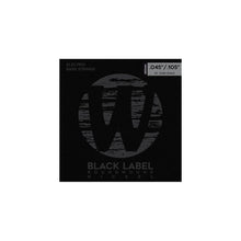 Load image into Gallery viewer, Warwick Black Label Bass String Set | 4-String | Nickel-Plated Steel
