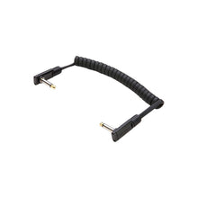 Load image into Gallery viewer, RockBoard Black Coiled Series Flat Patch Cable
