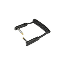 Load image into Gallery viewer, RockBoard Black Coiled Series Flat Patch Cable
