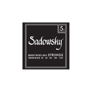 Sadowsky Black Label Bass String Sets | 5-String | Nickel