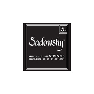 Sadowsky Black Label Bass String Sets | 5-String | Nickel