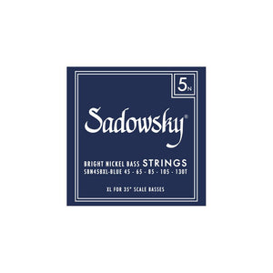 Sadowsky Blue Label Bass String Sets | 5-String | Nickel