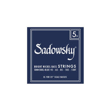 Load image into Gallery viewer, Sadowsky Blue Label Bass String Sets
