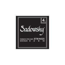 Load image into Gallery viewer, Sadowsky Black Label Bass String Sets | 4-String | Stainless Steel
