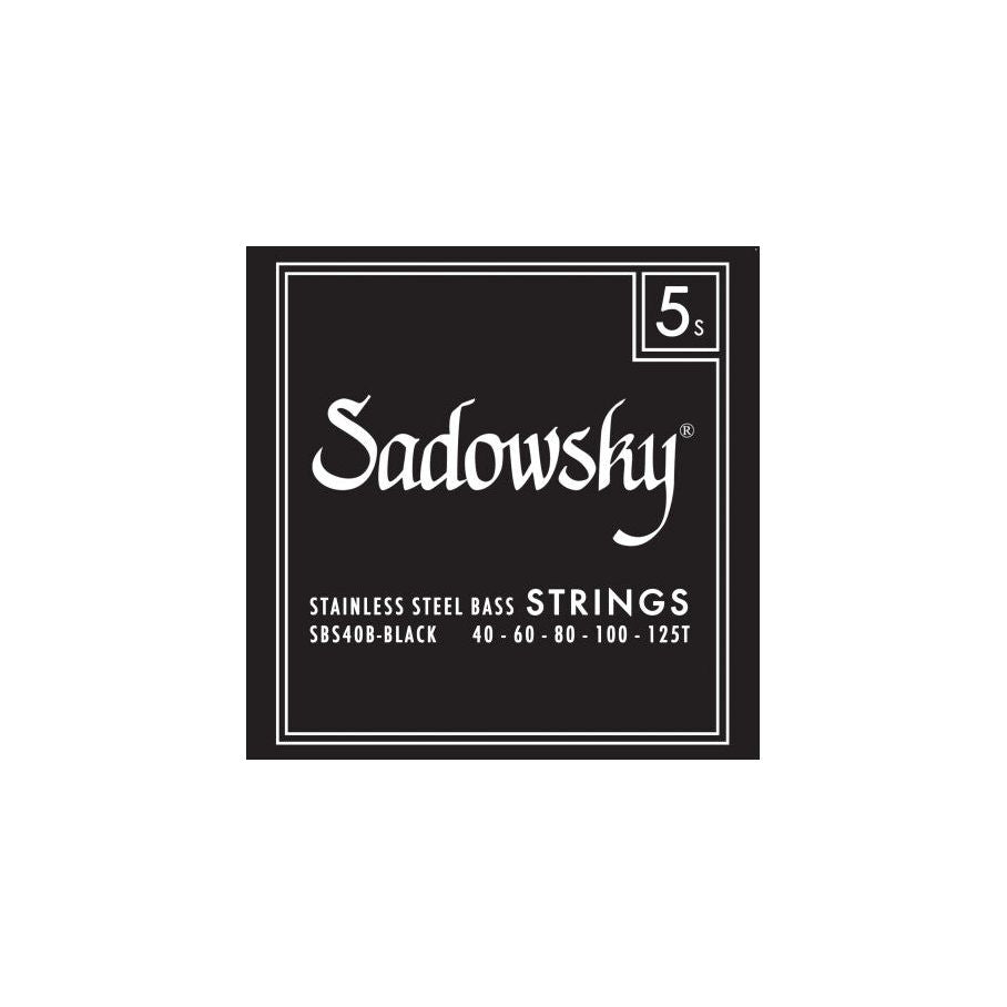 Sadowsky Black Label Bass String Sets | 5-String | Stainless Steel