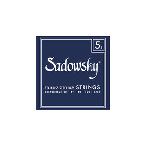 Sadowsky Blue Label Bass String Sets | 5-String | Stainless Steel