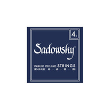 Load image into Gallery viewer, Sadowsky Blue Label Bass String Sets | 4-String | Stainless Steel
