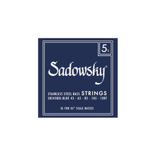Load image into Gallery viewer, Sadowsky Blue Label Bass String Sets
