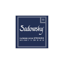 Load image into Gallery viewer, Sadowsky Blue Label Guitar String Set - Stainless Steel - Flatwound
