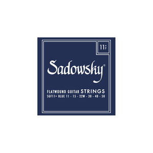 Sadowsky Blue Label Guitar String Set - Stainless Steel - Flatwound