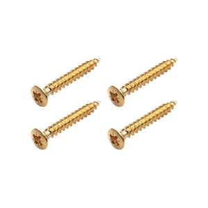 Framus & Warwick Parts - Screws for Bolt-On Necks, Strap Buttons and Warwick Tailpieces, 35 mm, 4 pcs