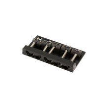 Load image into Gallery viewer, Sadowsky Parts - Quick Release Brass Bridge | 5-String | 18mm Spacing

