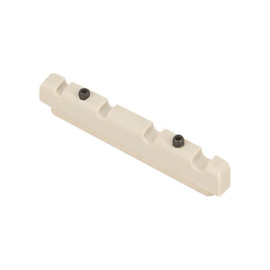 Sadowsky Parts Just-A-Nut III, 4-String, 1.45", White Tedur